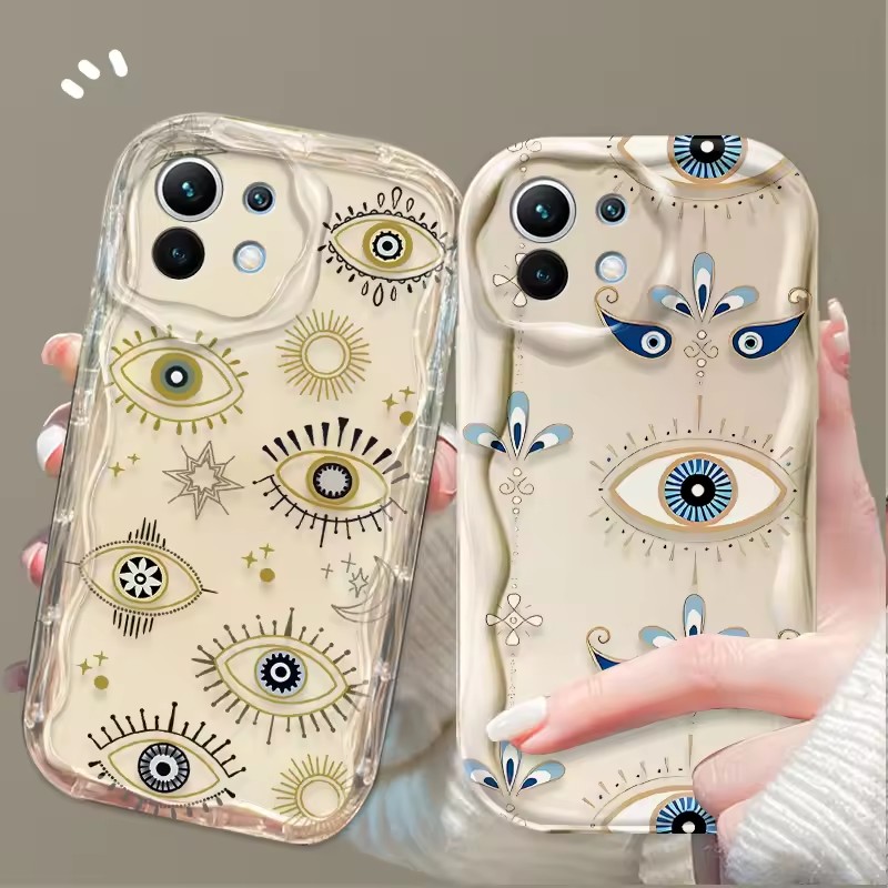 Apple Iphone 15 - 웨이브 엣지 TPU 폰 케이스 아이폰