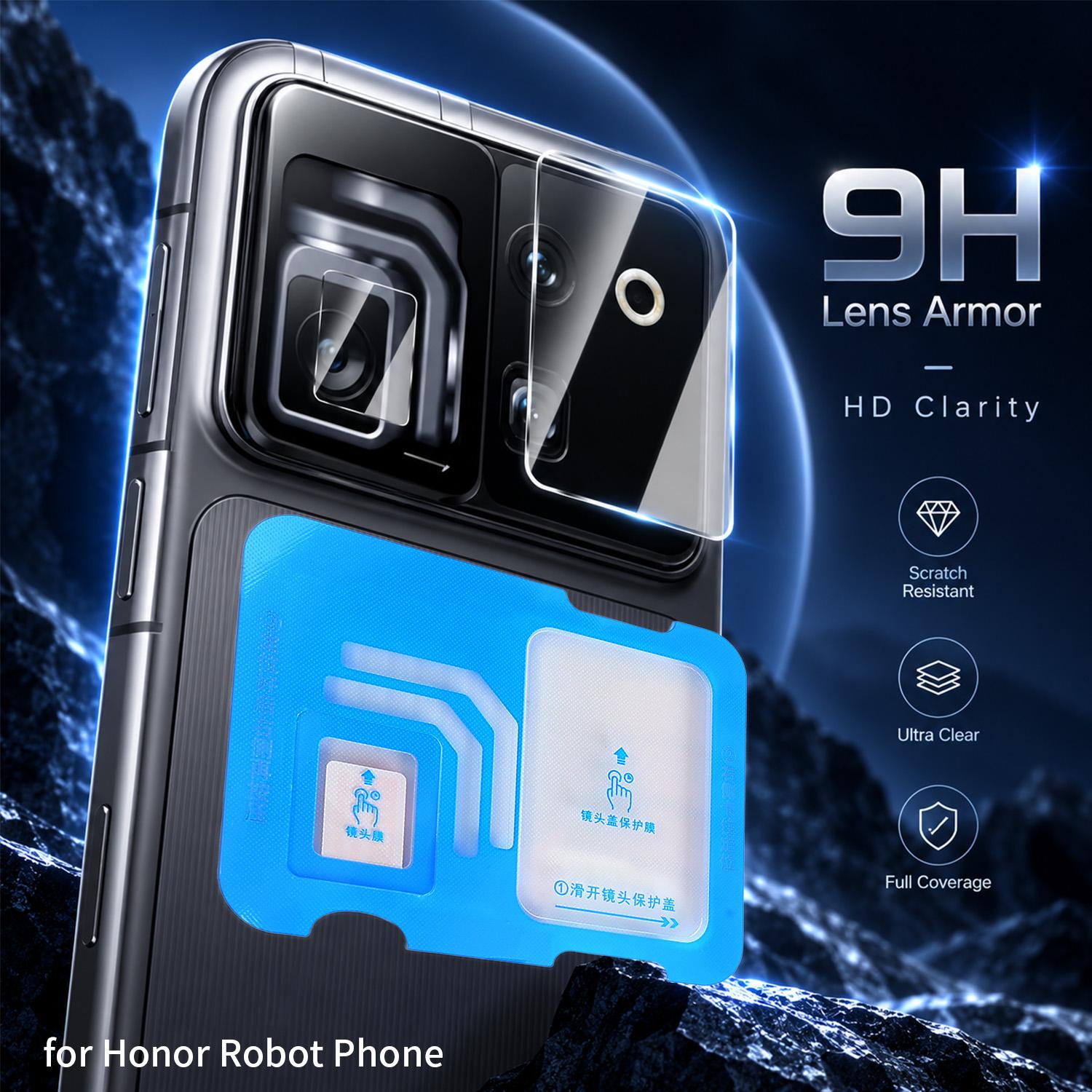 Glass Protector Auto - 먼지 없는 자동 설치 키트, 후면