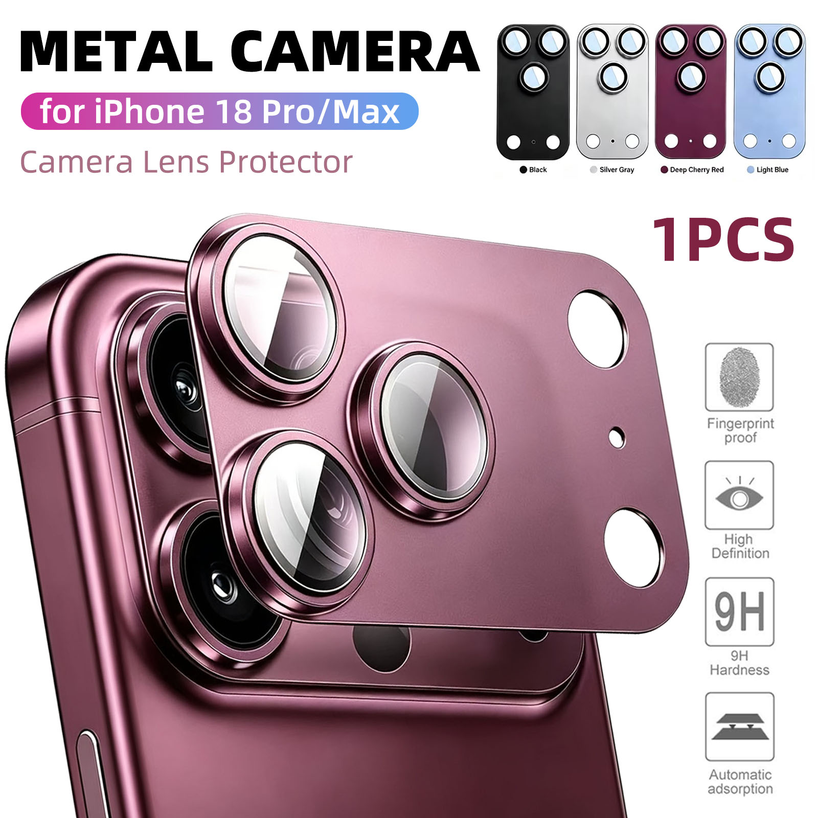 Tempered Glass Screen 9H - 2026년형 아이폰 18 Pro 및 18