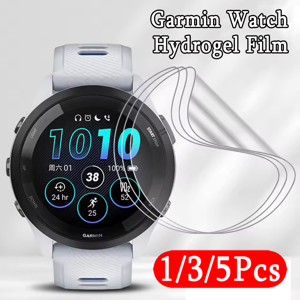 Hydrogel Screen Protector - 1-5Pcs Garmin Forerunner 165 Music 45