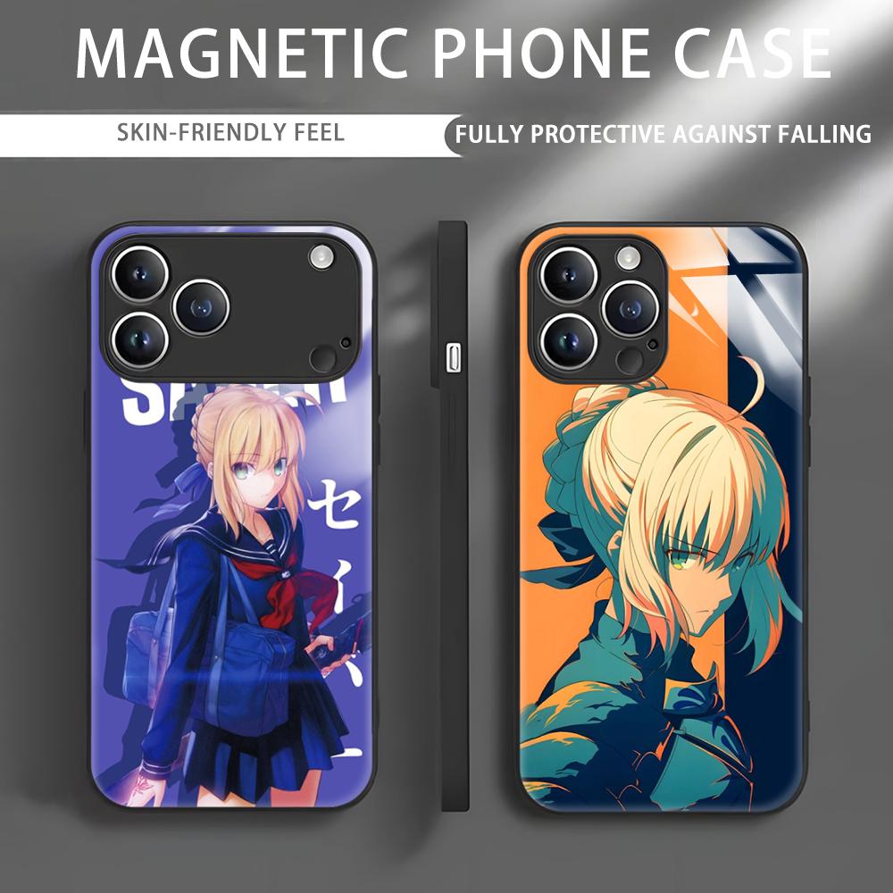 Apple Iphone 15 - 애니메이션 페이트 S-세이버 아이폰 17 16