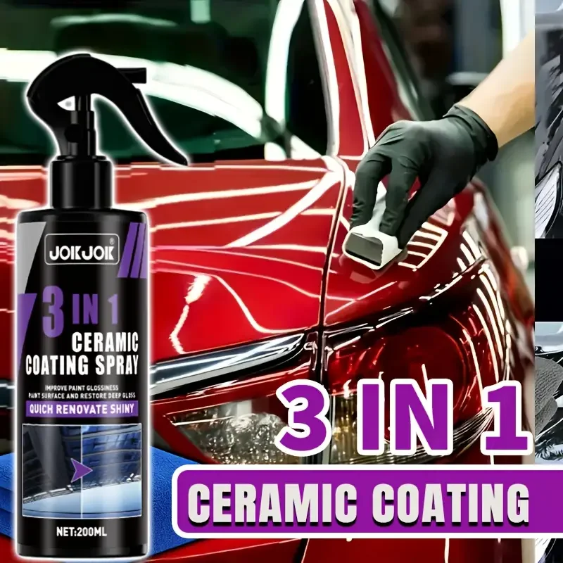 Nano Liquid Coating - 3 in 1 자동차 세라믹 액상