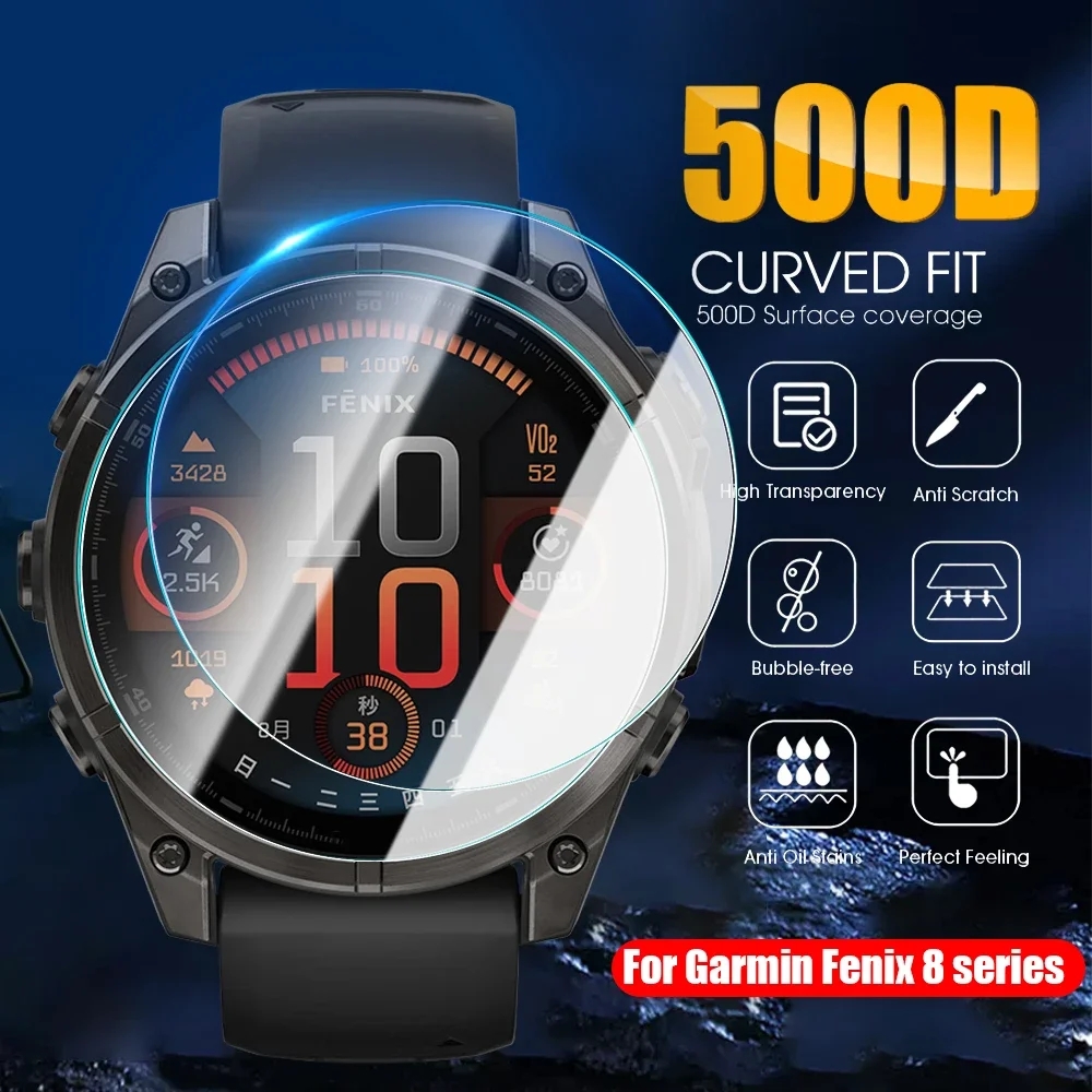 Smartwatch Screen Film - Garmin Fenix 8 43mm/47mm/51mm 시계용 9H