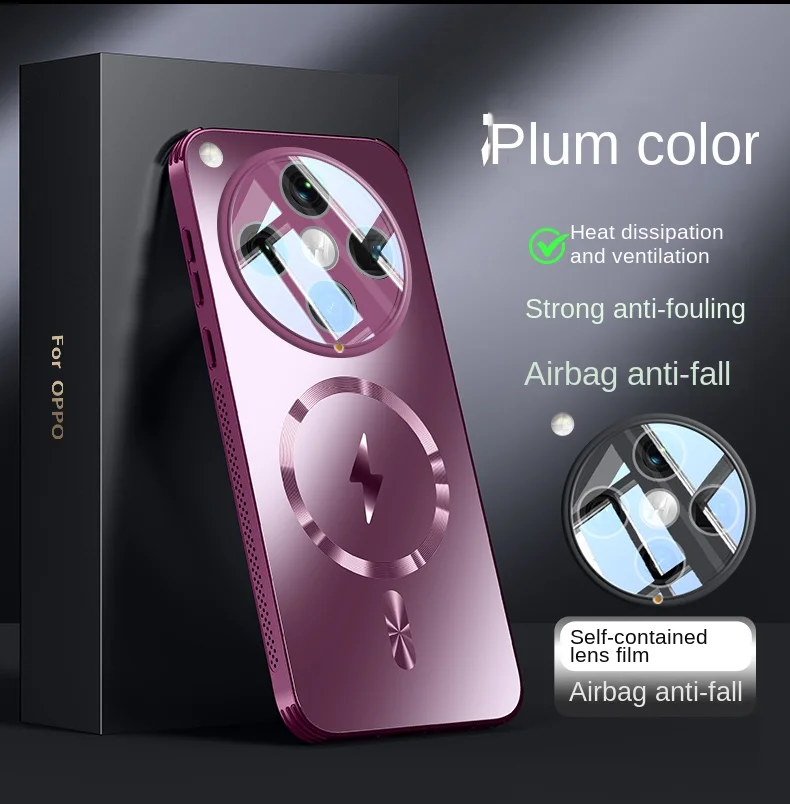 OPPO Find X9 Pro용 하드 매트 마감, 자석 - Oppo Find X8 리뷰 및 가격