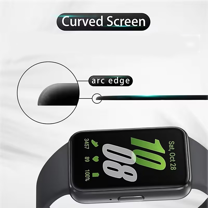 삼성 갤럭시 핏 3 스마트워치 화면 보호기용 3-5개  - Hydrogel Screen Protector 리뷰 및 가격