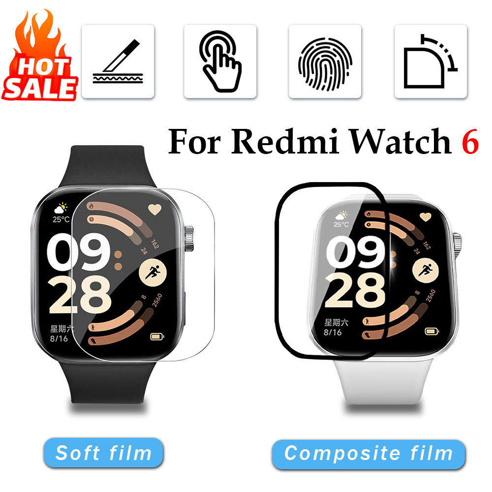 Xiaomi Redmi Watch 6 용 1-5Pcs  - Hydrogel Screen Protector 리뷰 및 가격