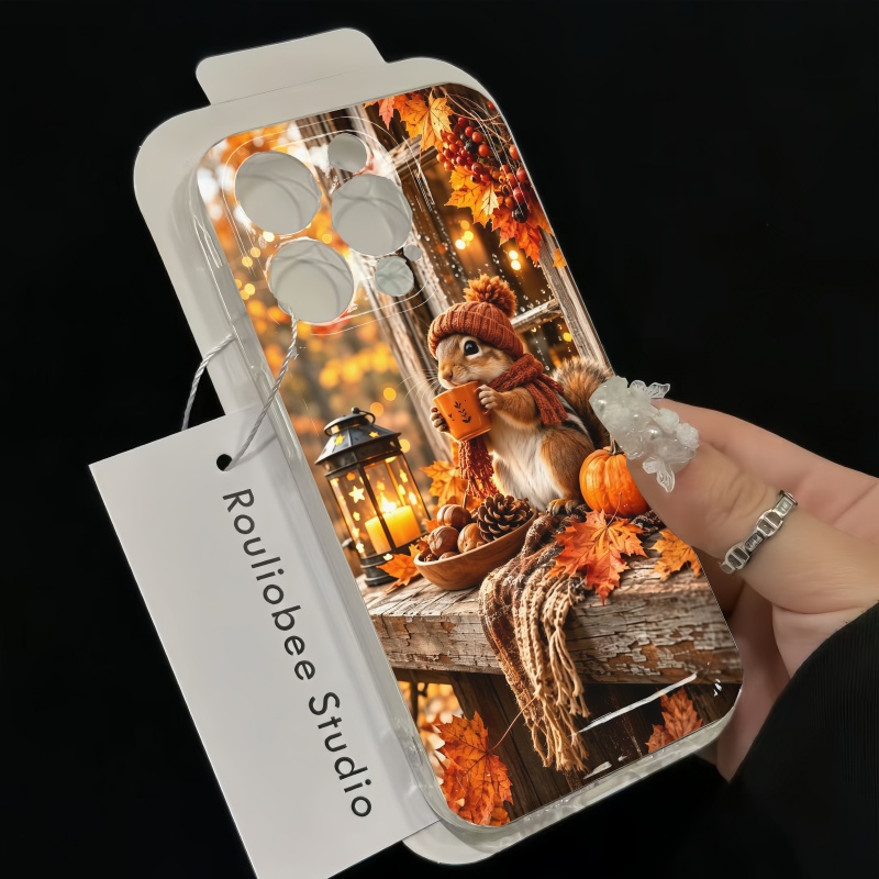 만화 동물 다람쥐 실리콘 폰 케이스 아이폰 15 16  - Apple Iphone 15 리뷰 및 가격
