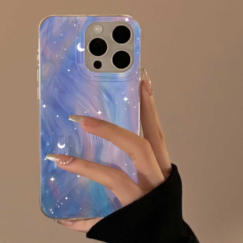 패션 글리터 스타리 그라데이션 하드 폰 케이스 삼성 갤 - Samsung Galaxy A55 리뷰 및 가격